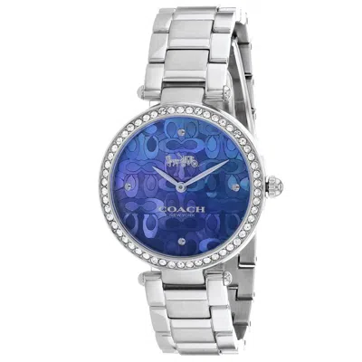 Pre-owned Coach 14503221 Analog Business Quartz Ladies Park Watch
