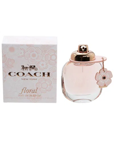 Coach 1.7 oz Floral Eau De Parfum In Transparent
