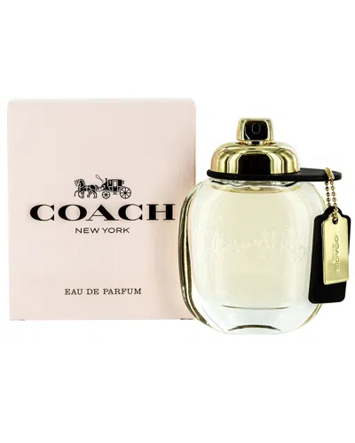 Coach 1oz New York Eau De Parfum Spray In Transparent