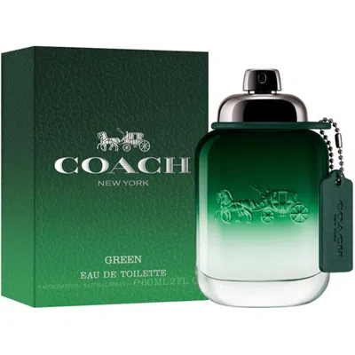 Coach 2 oz Green Men Edt Spray In Multi