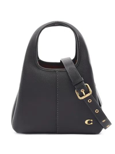 Pre-owned Coach 2020s Lana Leather Handbag In Black
