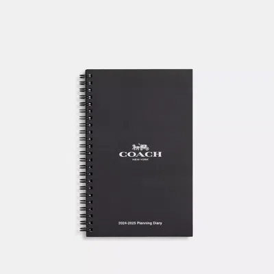 Coach 2024 2025 6 X8 Spiral Diary Book