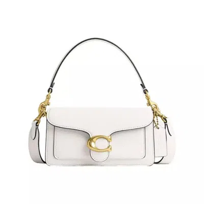 Coach Tabby Pebbled-leather Tote Bag In Tan