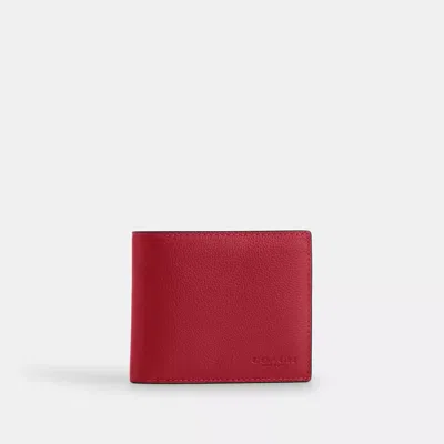 Coach 3-in-1 Wallet In Red
