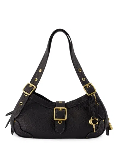 Coach 31 Drifter Buckle-detail Tote Bag In Black