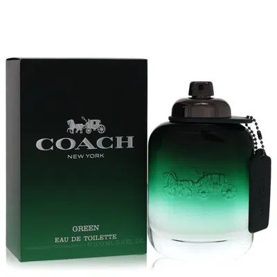 Coach 3.3 oz Green Eau De Toilette Spray By  For Men In Multi