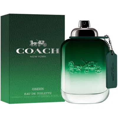 Coach 3.3 oz Green Men Edt Spray In Multi