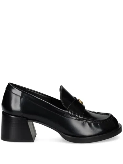 Coach 65mm Natalie Loafers In Black