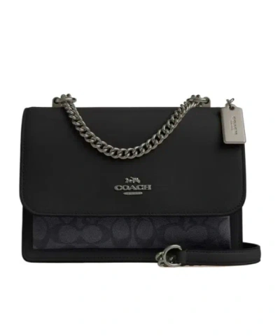 Coach Adjustable Shoulder Bag In Black