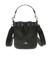 Coach Adjustable Shoulder Strap Shoulder Bag In Black