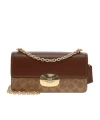 Coach Adjustable Shoulder Strap Shoulder Bag In Brown