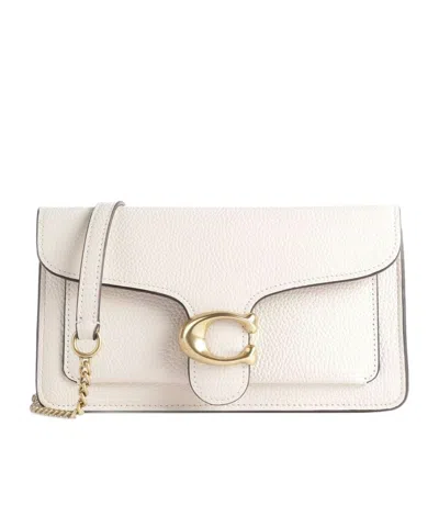 Coach Adjustable Shoulder Strap Shoulder Bag In White