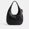 Coach Alter/ego Large Crescent Shoulder Bag In Black