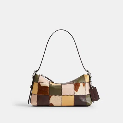 Coach Alter/ego Small Slouchy Shoulder Bag  Purses In Olive/vanilla