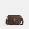 Coach Amelia Saddle Bag In Brown