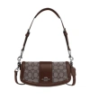 Coach Andrea Shoulder Bag In Signature Jacquard In Black