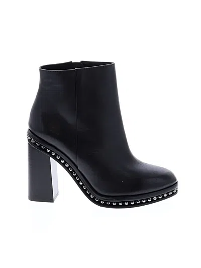 Pre-owned Coach Ankle Boots In Black