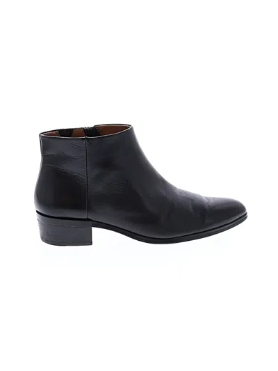 Pre-owned Coach Ankle Boots In Black