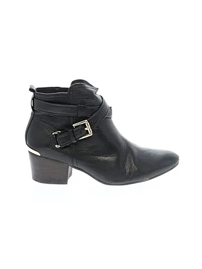 Pre-owned Coach Ankle Boots In Black