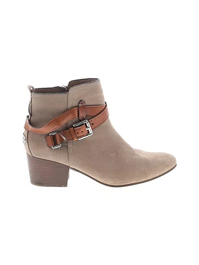 Pre-owned Coach Ankle Boots In Brown
