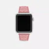 Coach Apple Watch® Strap, 38mm, 40mm And 41mm In Pink