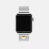 Coach Apple Watch® Strap, 38mm, 40mm And 41mm In Stainless Steel