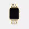 Coach Apple Watch® Strap, 38mm, 40mm And 41mm In Two Tone