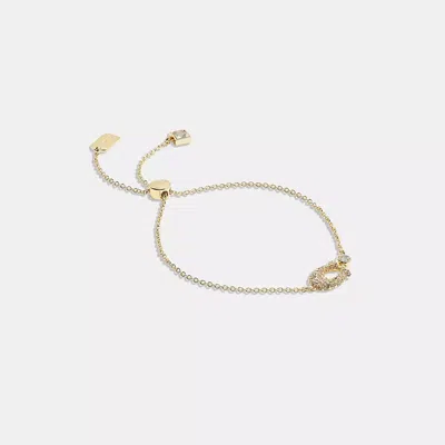 Coach In Gold/clear