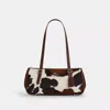 Coach Asher Shoulder Bag With Cow Print In Multi