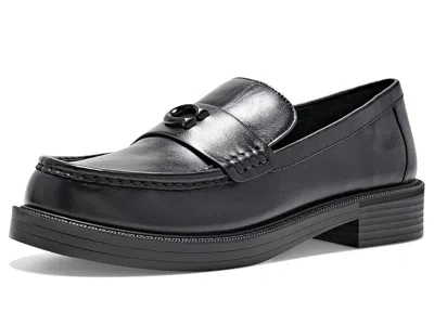 Coach Astor Leather Loafers Women's Flat Shoes Black: 7 M