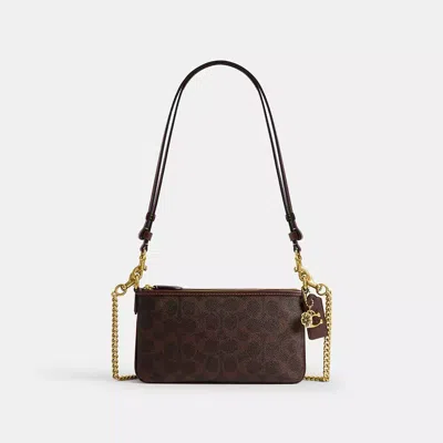 Coach Audrey Crossbody Bag In Signature Canvas In Brown
