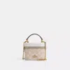 Coach Ava Crossbody Bag In Signature Canvas In Beige