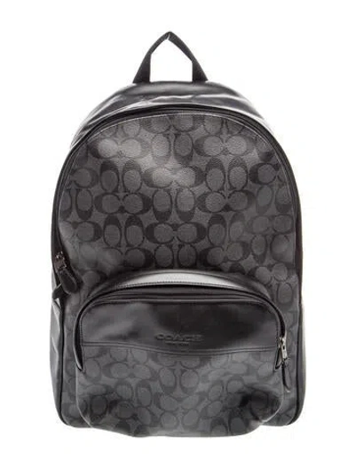 Pre-owned Coach Backpack In Black