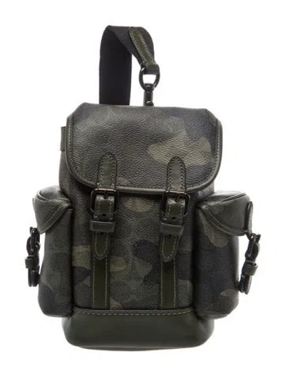 Pre-owned Coach Backpack In Black