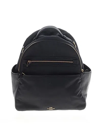Pre-owned Coach Backpack In Black