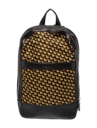 Pre-owned Coach Backpack In Brown