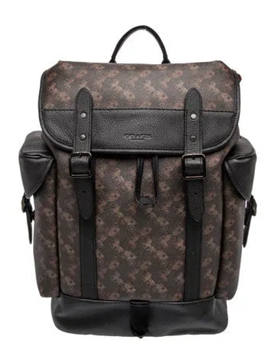 Pre-owned Coach Backpack In Brown