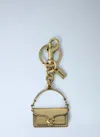 Coach Keyring Tabby In Gold