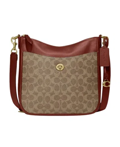 Coach Bag New York Chaise Cross-body Bag In Brown