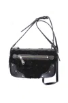 Coach Logo Strap Satchel In Black