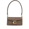 Coach Polished Pebble Leather Tabby Shoulder B