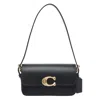 Coach Leather Shoulder Bag Adjustable Strap