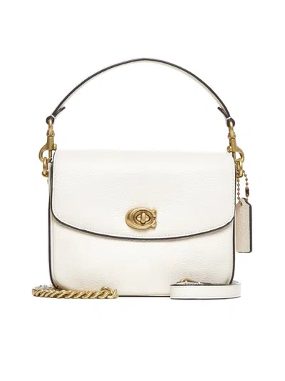 Coach Shoulder Bag In White