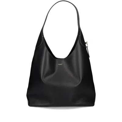 Coach Brooklyn 39 Grain Leather Shoulder Bag In Black