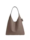 Coach Dark Stone Brooklyn Shoulder Bag 39 In Gray