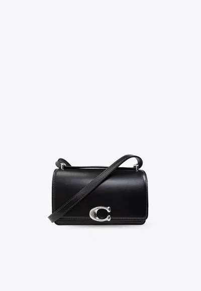 Coach Bandit Calf Leather Crossbody Bag In Black