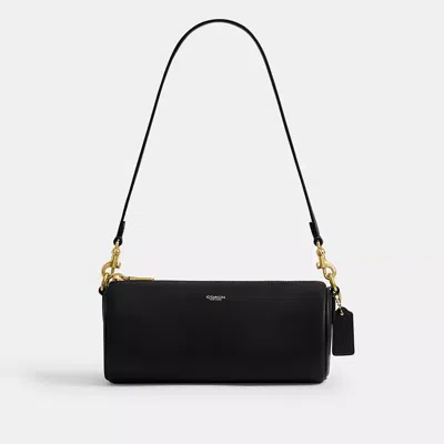 Coach Barrel Bag In Black
