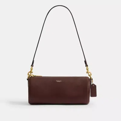 Coach Barrel Bag In Brown