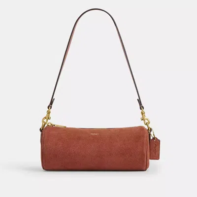 Coach Barrel Bag In Brown