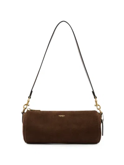 Coach Barrel Bag In Brown